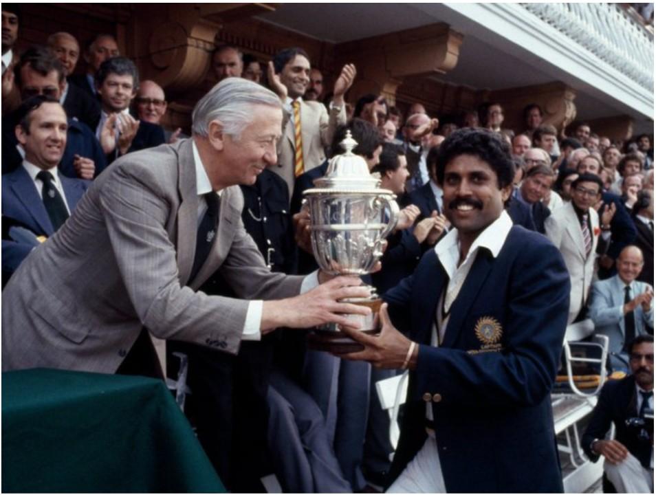 1983 World Cup win 1983 World Cup win
