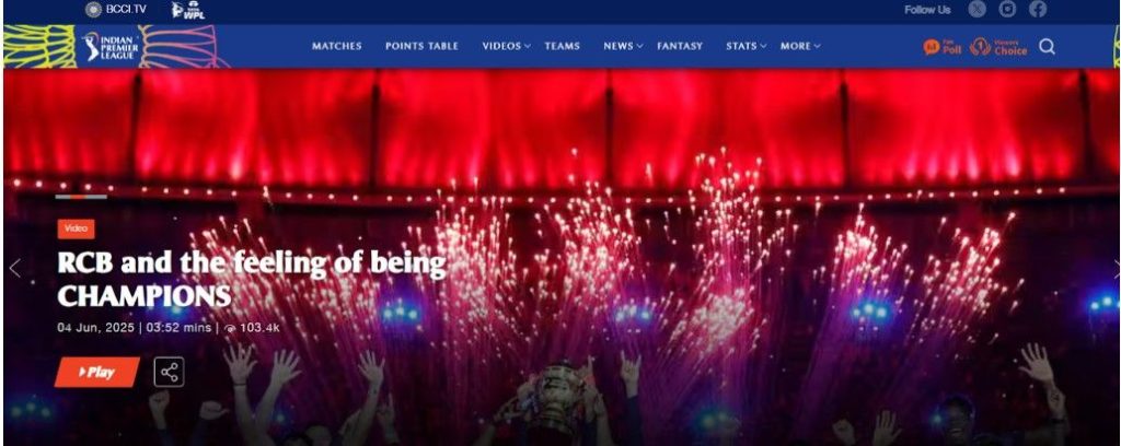 Indian Premier League (IPL) Indian Premier League (IPL)