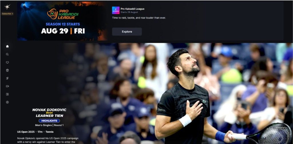 JioHotstar online streaming platform