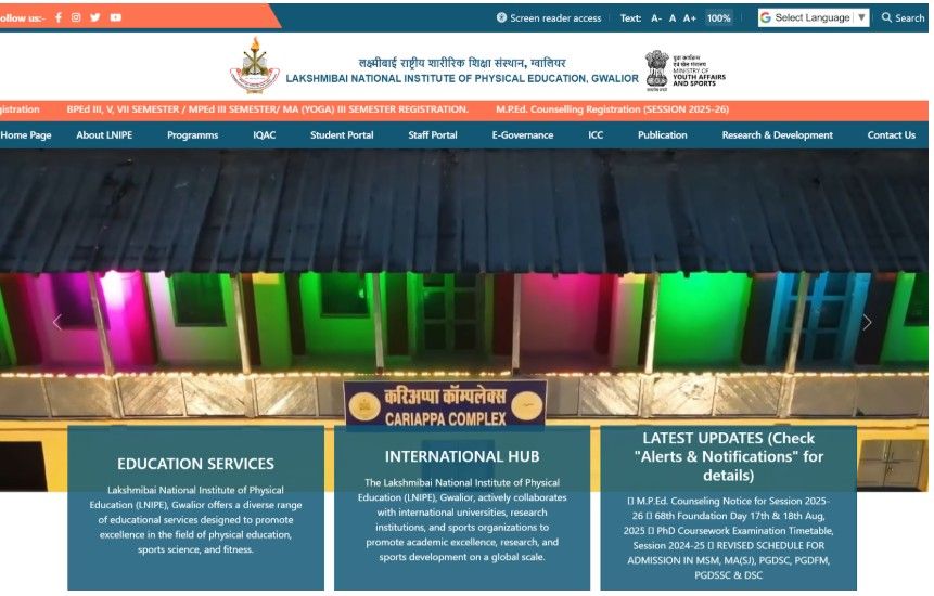 Lakshmibai National Institute Of Physical Education