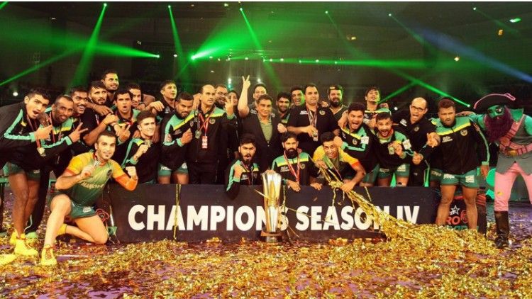 Raiders like Pardeep Narwal led the team