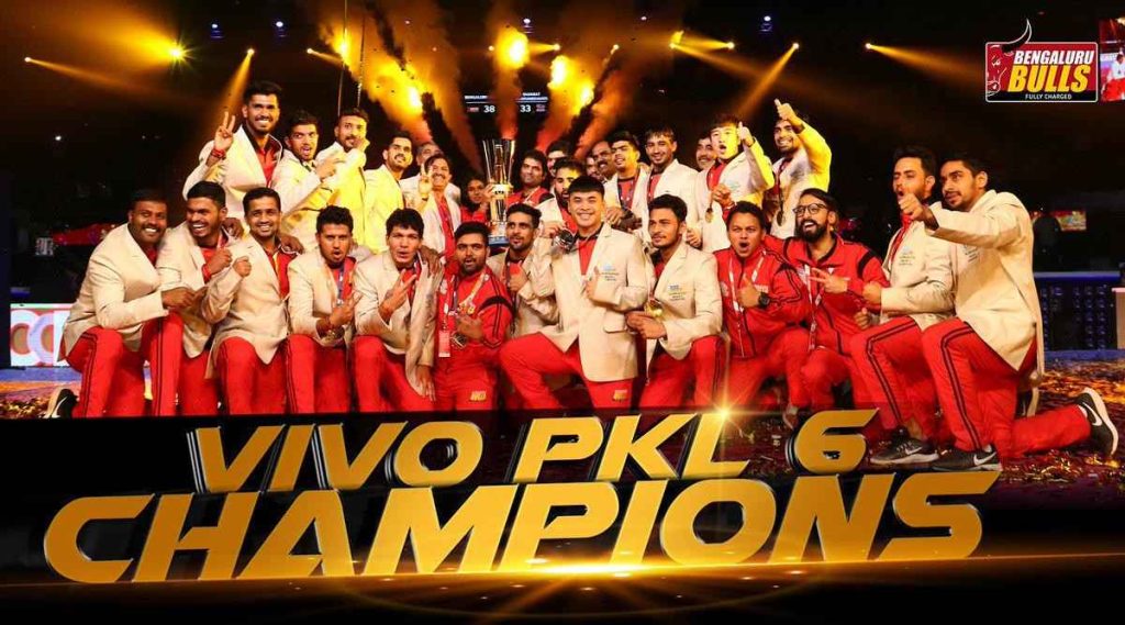 Bengaluru Bulls Team Journey
