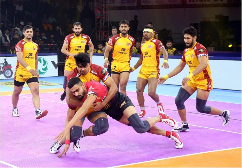 Bengaluru Bulls vs Telugu Titans players match