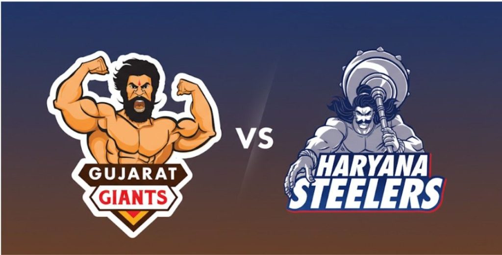 Gujarat Giants vs Haryana Steelers Gujarat Giants vs Haryana Steelers