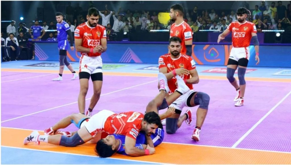 Gujarat Giants vs Haryana Steelers players Gujarat Giants vs Haryana Steelers players