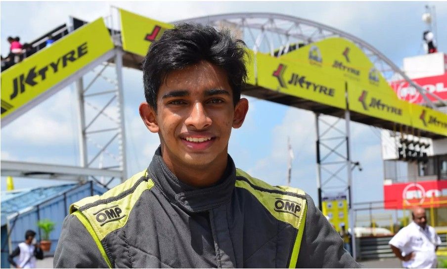 Indian Racing League 2025 Ruhaan Alva