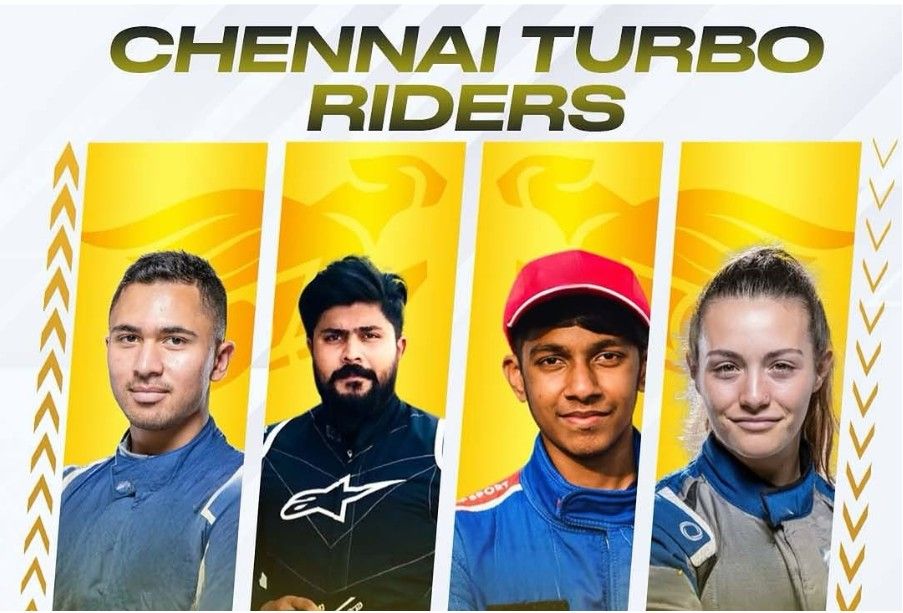 Indian Racing League 2025 Team Chennai Turbo Riders