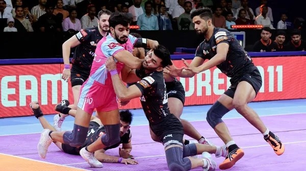 Jaipur Pink Panthers and U Mumba past matches