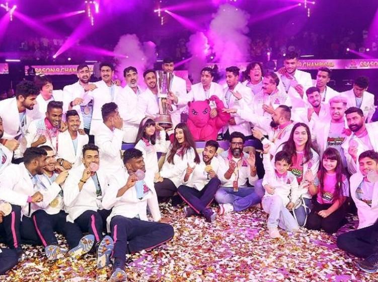 Jaipur Pink Panthers joined the PKL in 2014