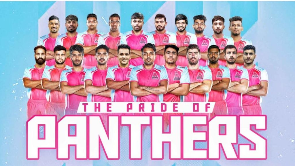 Jaipur Pink Panthers Team 2025
