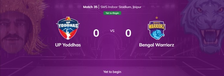Match 35 Key Details 
