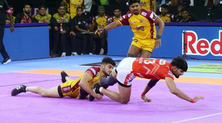 Most Exciting Games Between Gujarat Giants and Telugu Titans
