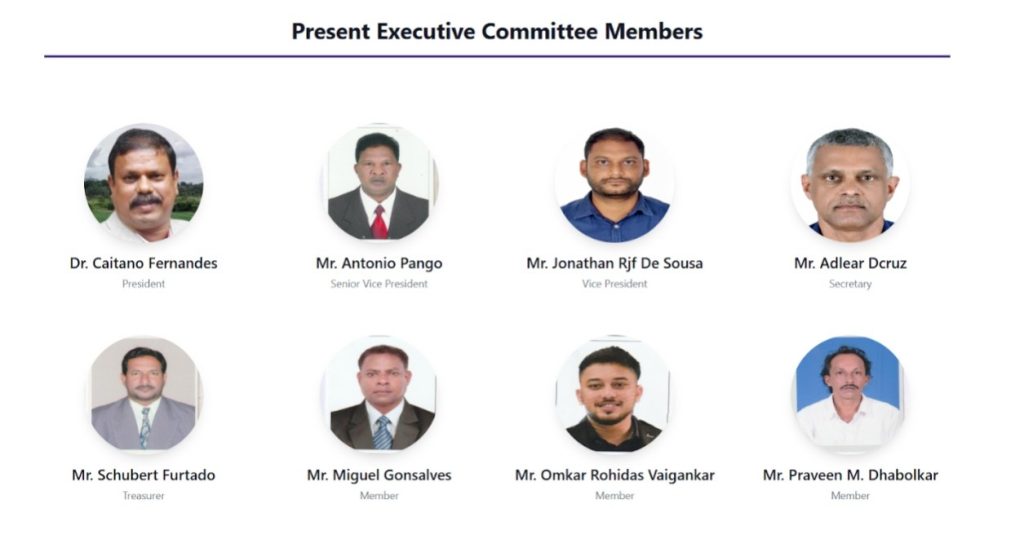 Present Executive Committee of GFA(2025) Present Executive Committee of GFA(2025)