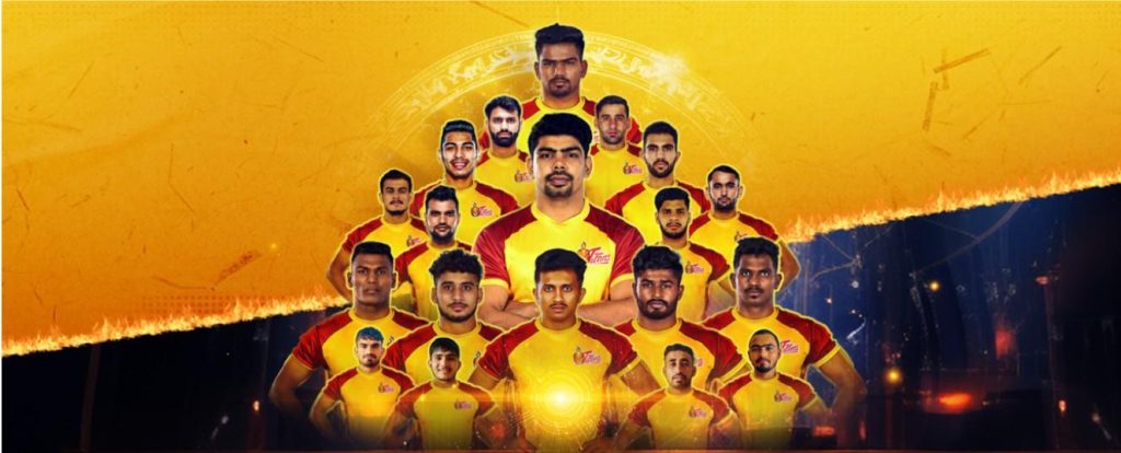 Telugu Titans team players