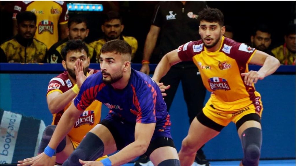  Telugu Titans vs Dabang Delhi KC match