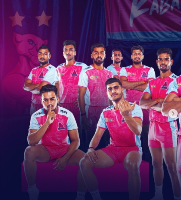 The Jaipur Pink Panthers team enters Season 12 