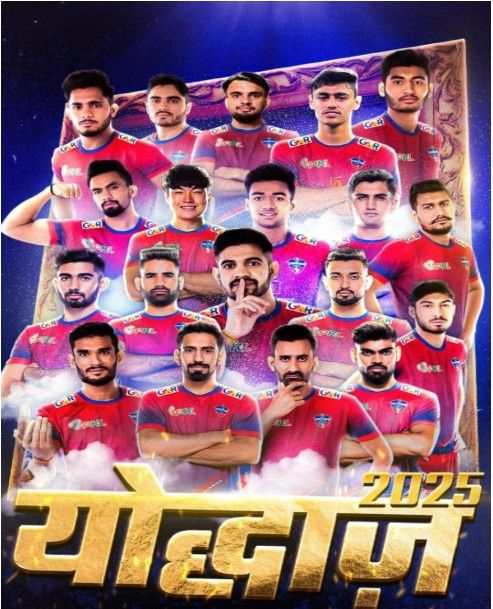 UP Yoddhas Squad

