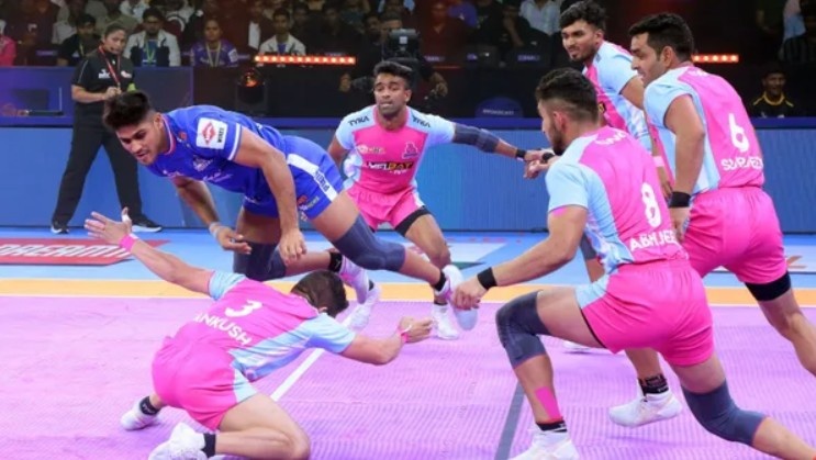 Who Dominates the Past Battles Between Jaipur Pink Panthers and Tamil Thalaivas