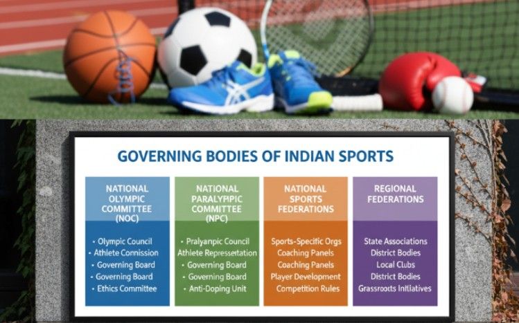 major sports bodies in India
