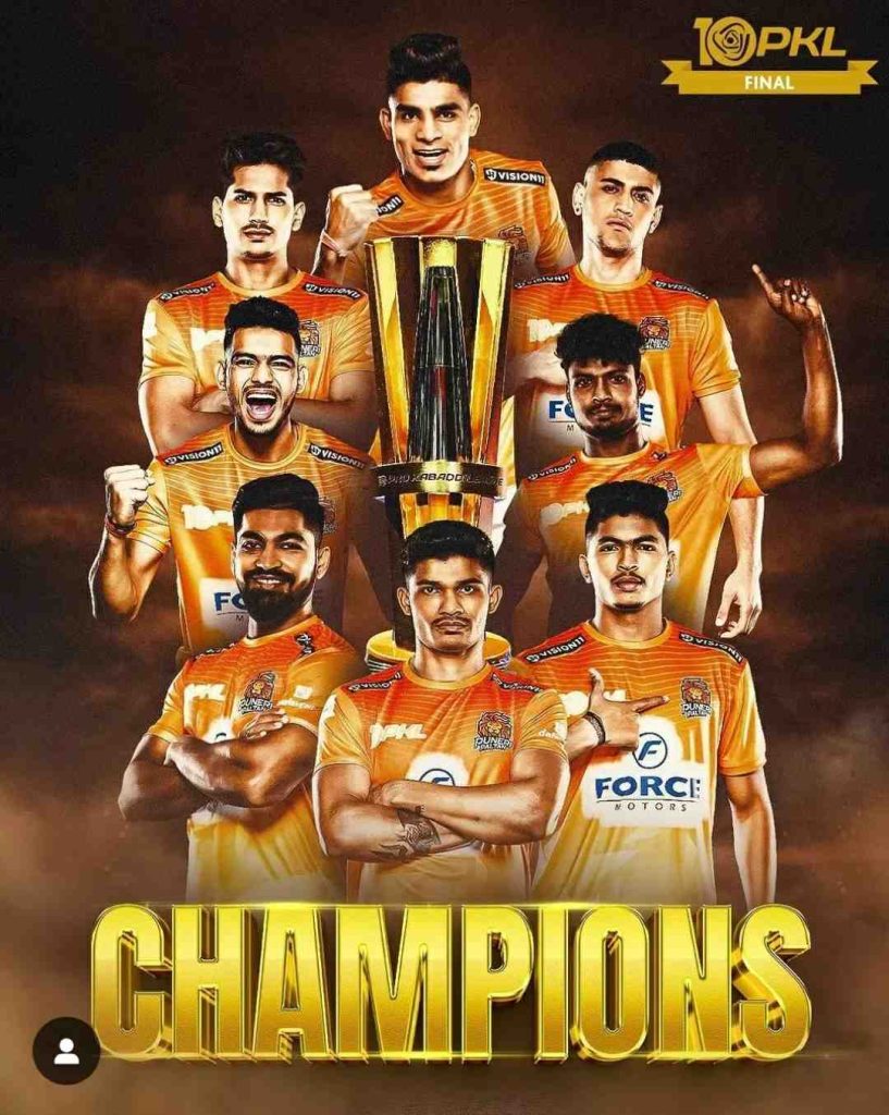 Journey of Puneri Paltan 