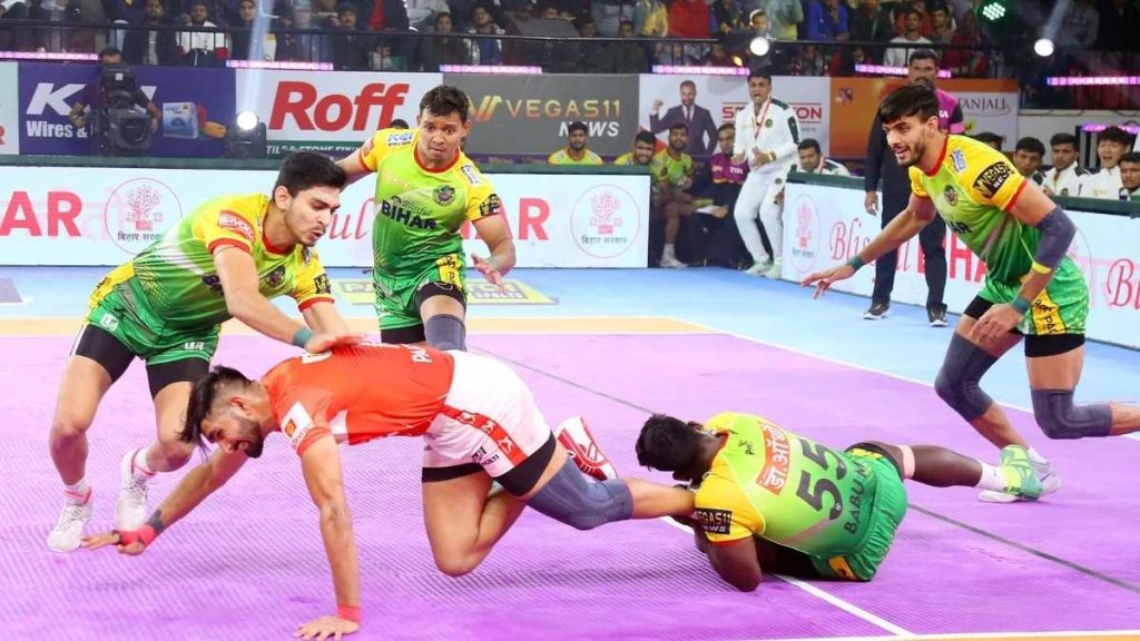 Season 10 Patna Pirates beat Gujarat Giants Season 10 Patna Pirates beat Gujarat Giants