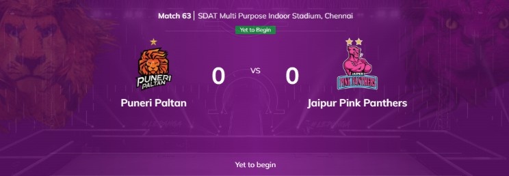 When And Where Puneri Paltan Will Face Jaipur Pink Panthers in 2025