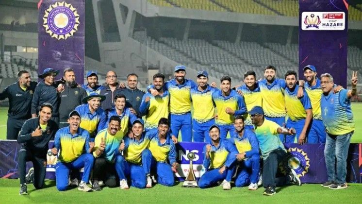Which Team Dominates the Vijay Hazare Trophy Winners List