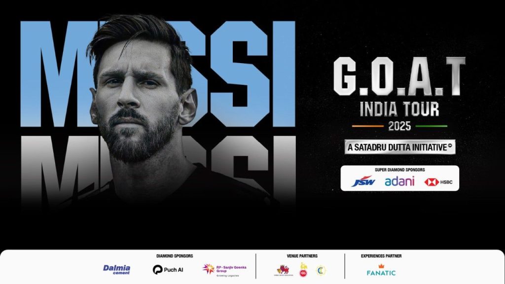 G.O.A.T India Tour 2025 G.O.A.T India Tour 2025