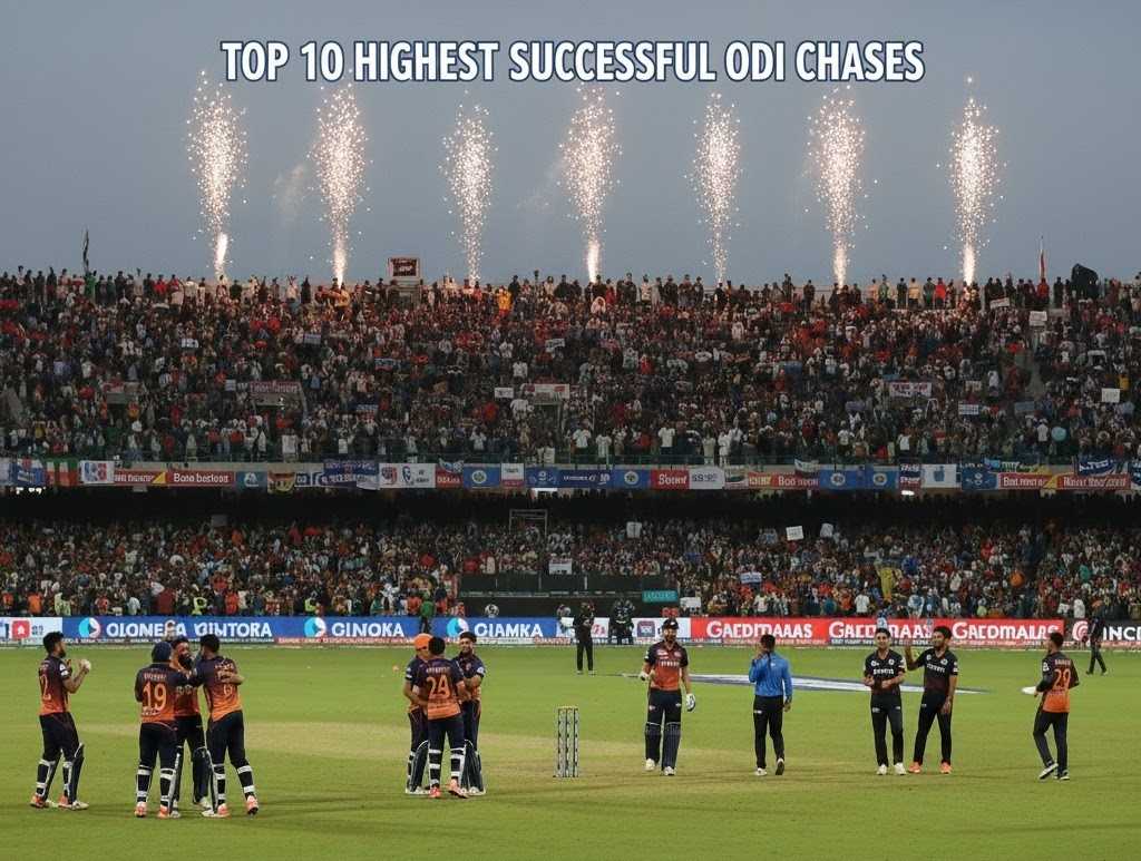 Highest Successful ODI Chases