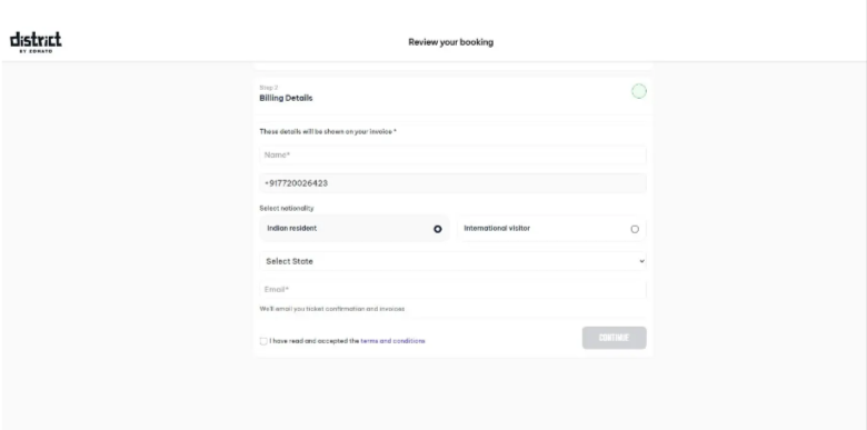 Proceed for Payment Proceed for Payment