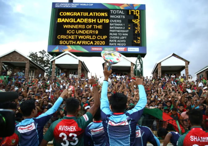 Bangladesh won their first ICC title in 2020