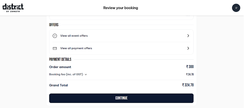 Complete the Payment