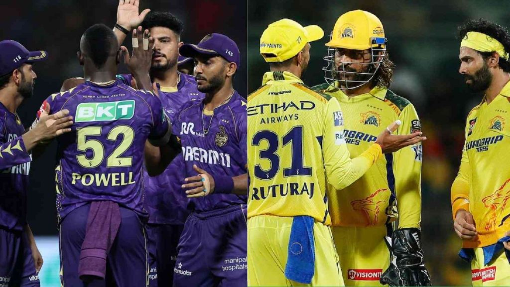 KKR vs CSK Head-to-Head In IPL