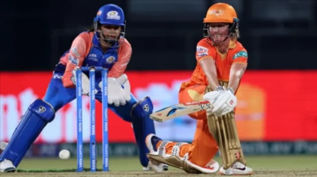 MI W's 191 runs against GG W