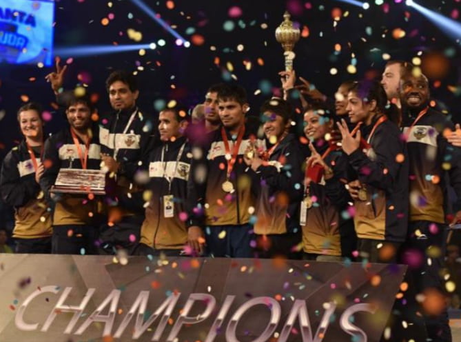 Mumbai Maharathi Pro Wrestling league 2015 Winner