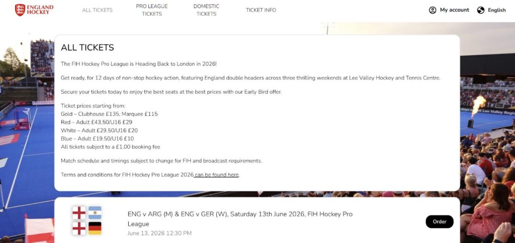 England: How to Book Tickets