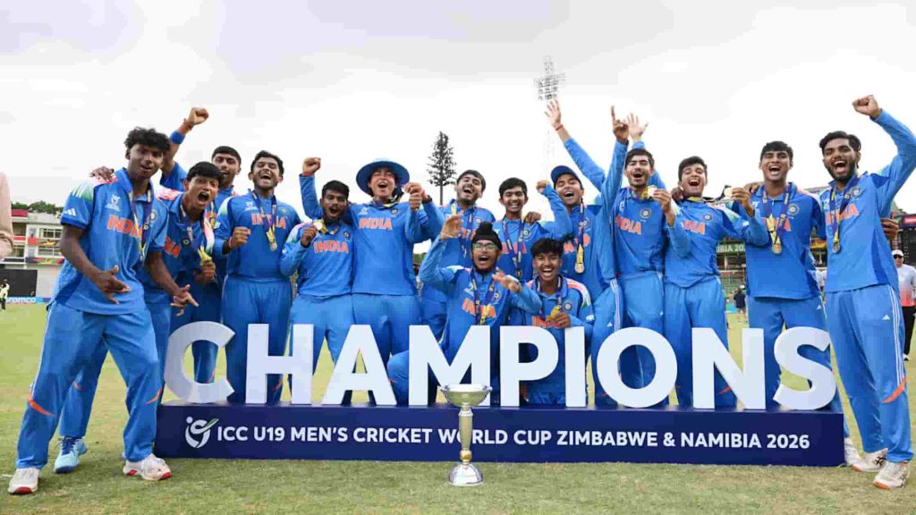 India U19 Won Sixth World Cup Title with Dominant Win Over ENG