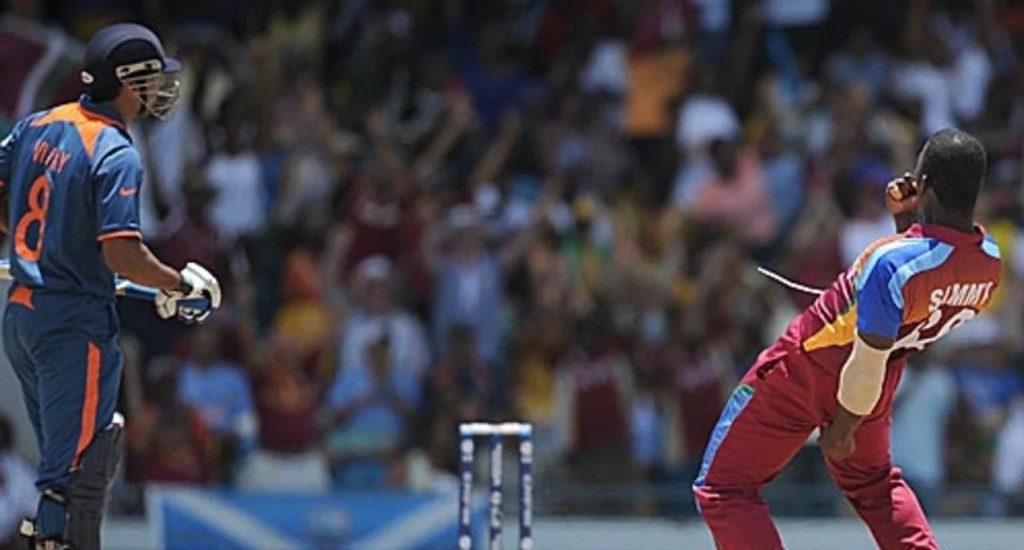 India’s 14-run loss vs West Indies in 2010 India’s 14-run loss vs West Indies in 2010