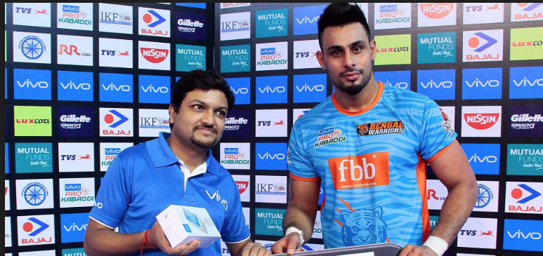 Maninder Singh – 1,568 Raid Points