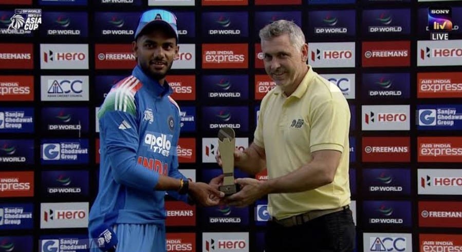 Player of the Match: Kanishk Chouhan