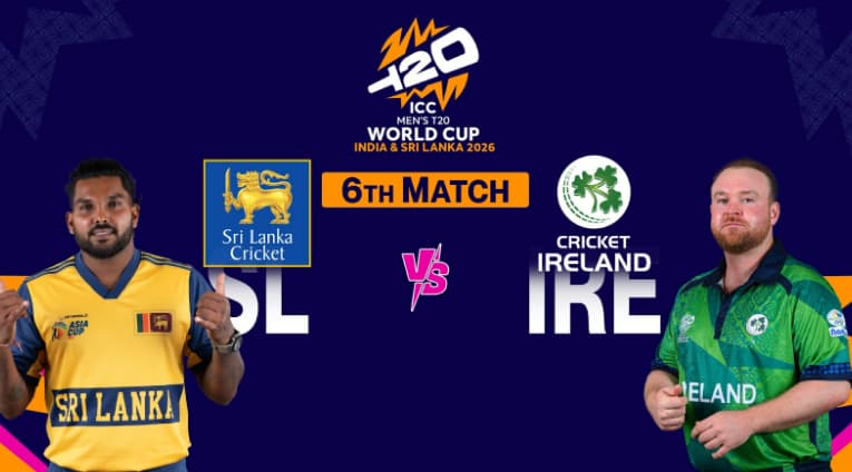 SL vs IRE T20 World Cup Match 6 Prediction
