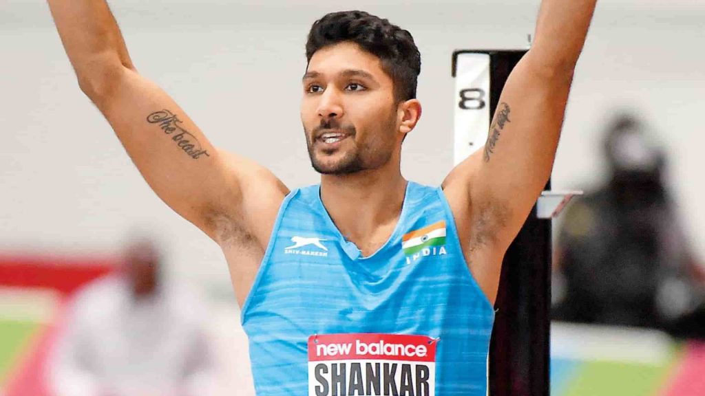 Tejaswin Shankar Wins Heptathlon Gold