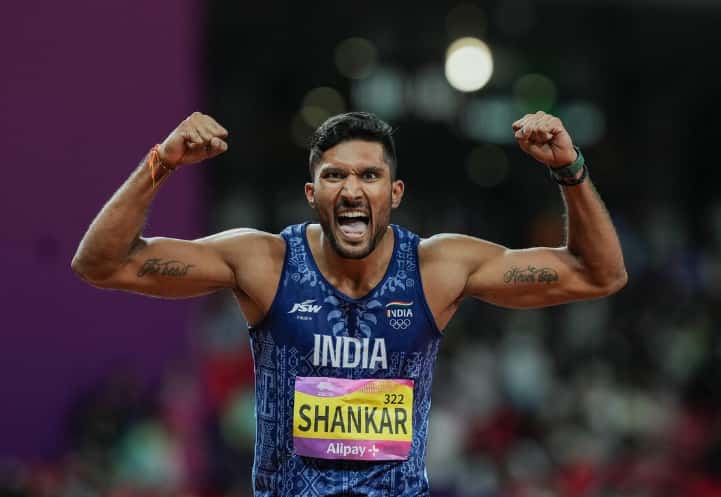 Tejaswin Shankar Wins Heptathlon Gold