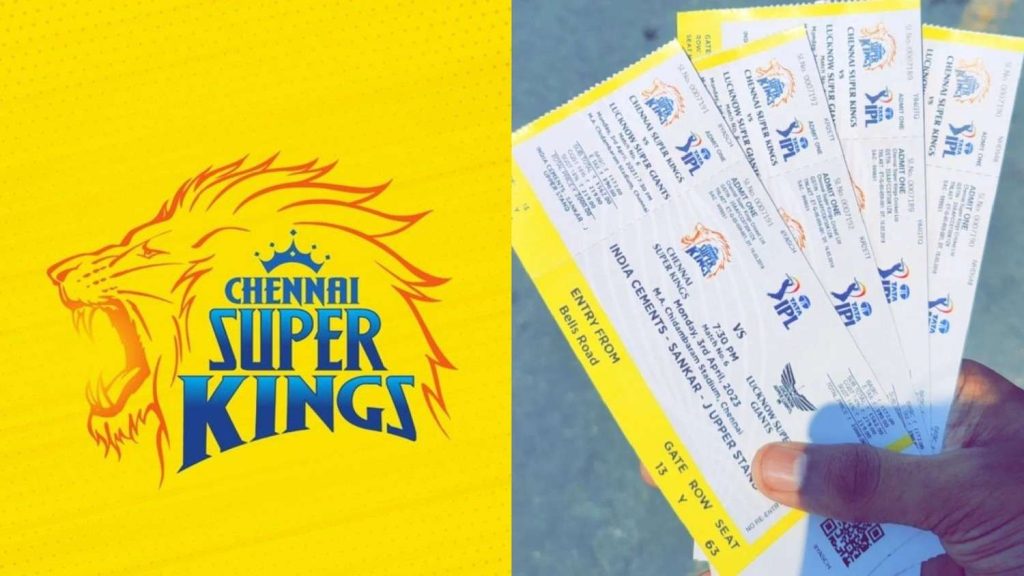 Chennai Super Kings IPL 2026 Tickets