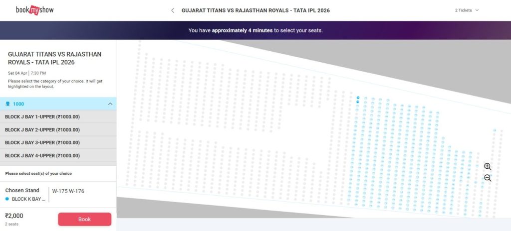 Choose Your Seats Choose Your Seats