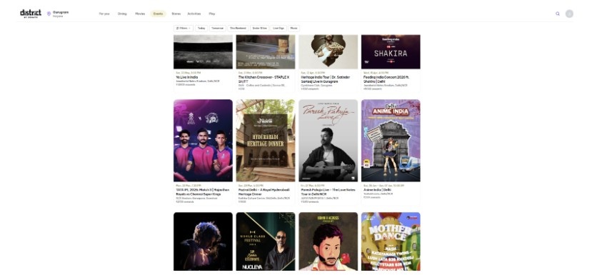 Go to the District by Zomato website Go to the District by Zomato website