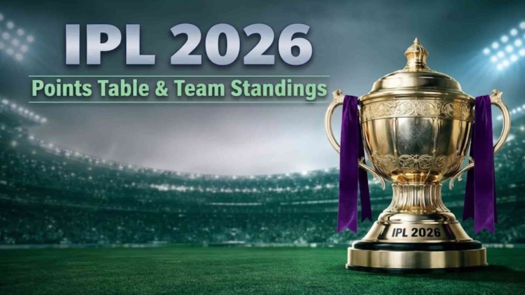 IPL 2026 Points Table