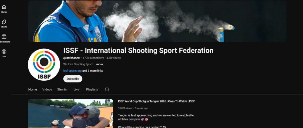 ISSF Youtube Channel
