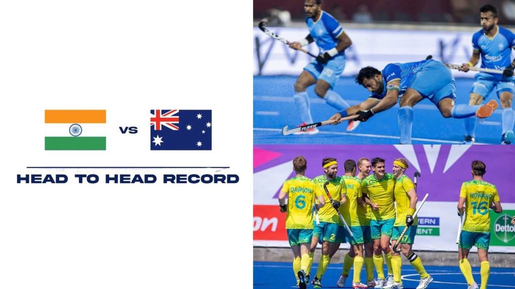 India vs Australia Head To Head In Hockey