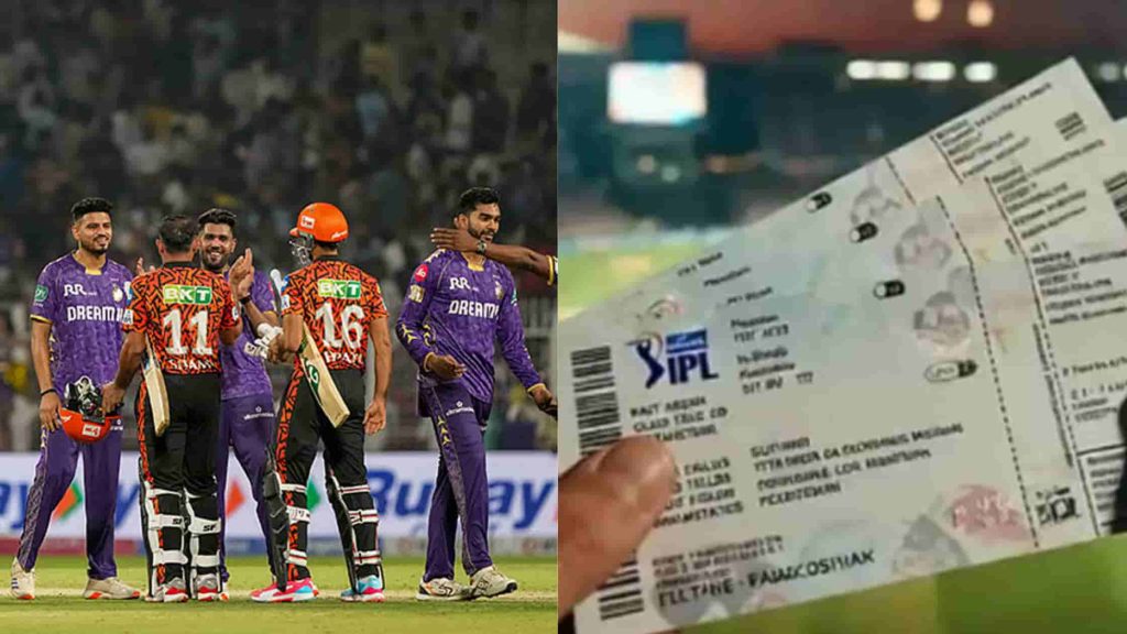 KKR vs SRH IPL 2026 Match 6 Tickets